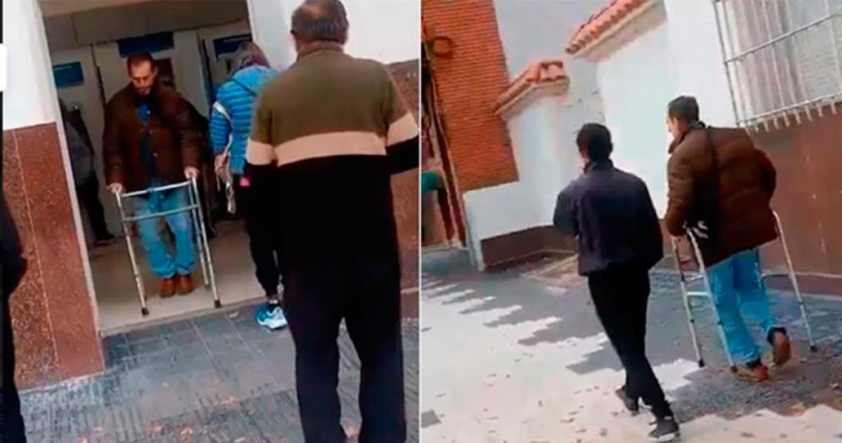 Lo acusaron de fingir una discapacidad