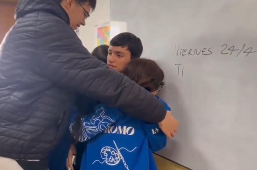El video fue realizado y protagonizado por los alumnos