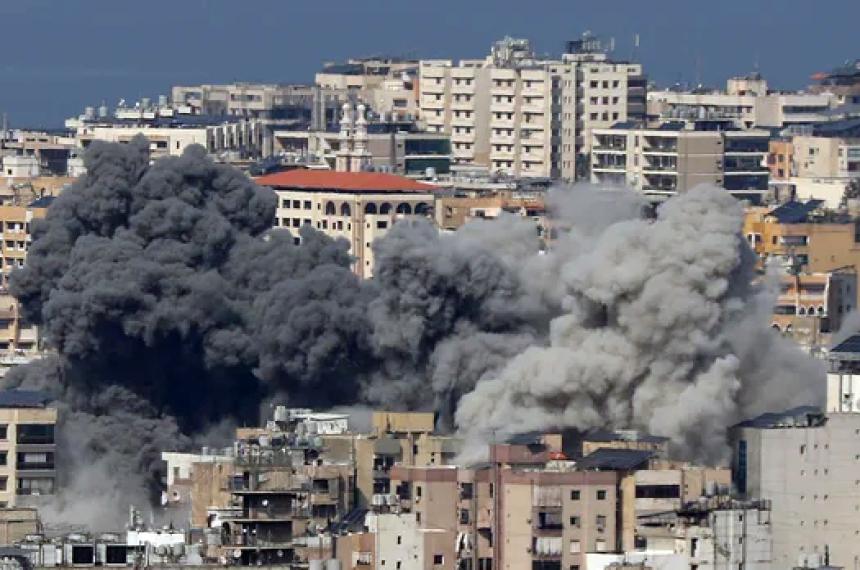 Imagen de archivo de un ataque de Israel a Líbano ocurrido en agosto de 2025