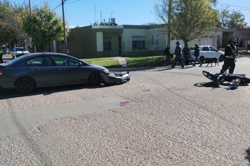 El choque en Emilio Zola y Juan XXIII