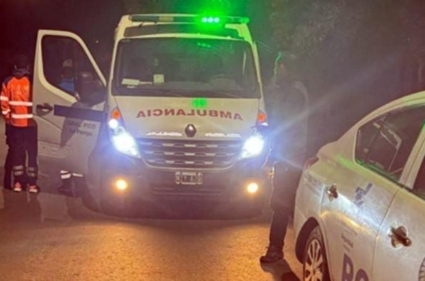El herido fue trasladado por el SEM al Hospital Centeno
