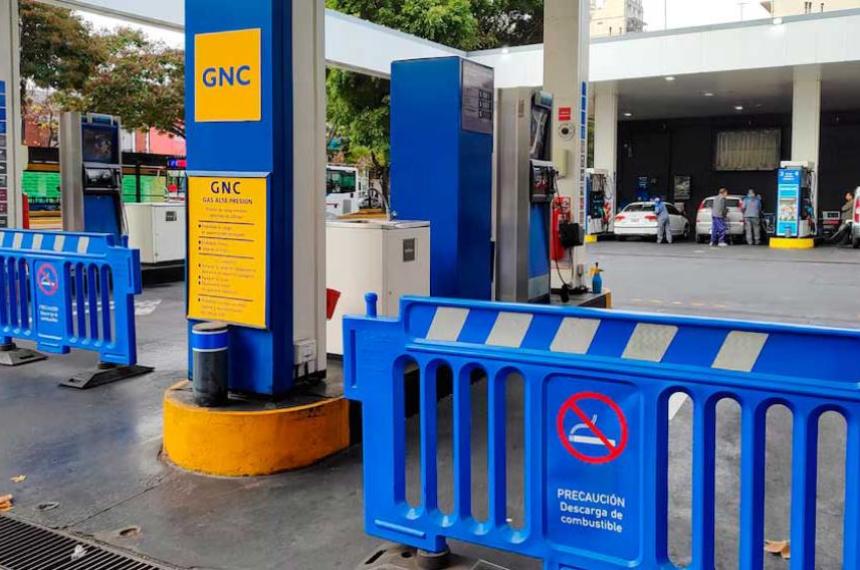 Por el frío disponen cortes a estaciones de GNC