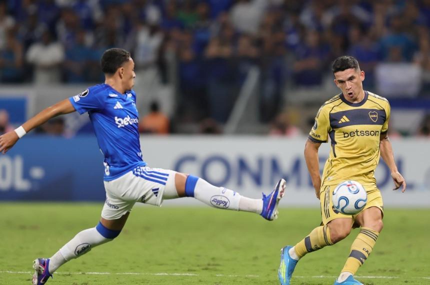 Cruzeiro al final quebró el arco de Boca