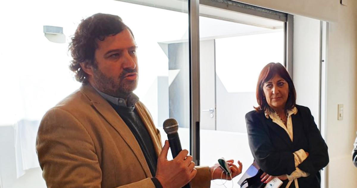 Francisco Marull y Sandra Abdo