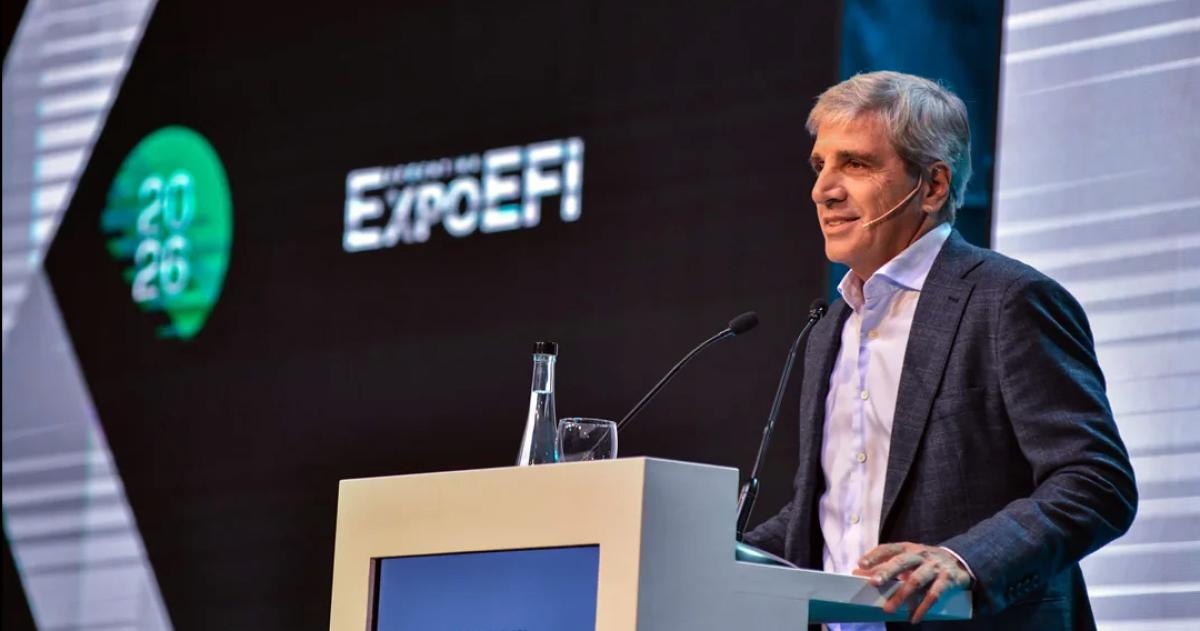 Luis Caputo disertó en la edición 2026 de ExpoEFI