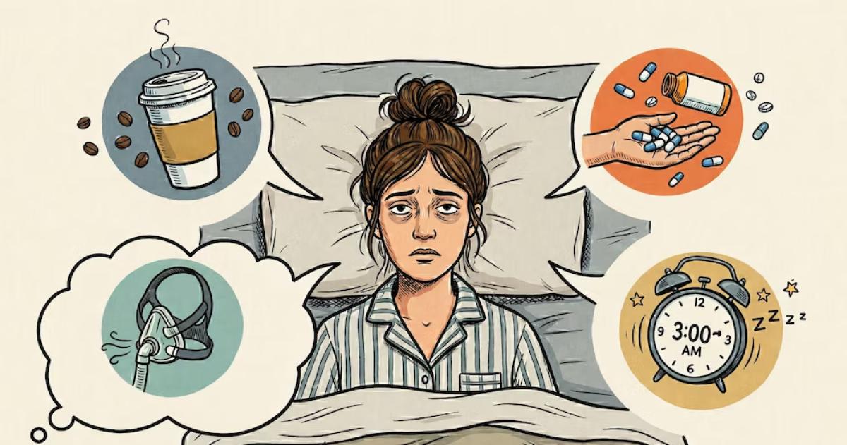 La Harvard Medical School identifica h�bitos diarios medicamentos enfermedades y edad como principales causas del sueño interrumpido