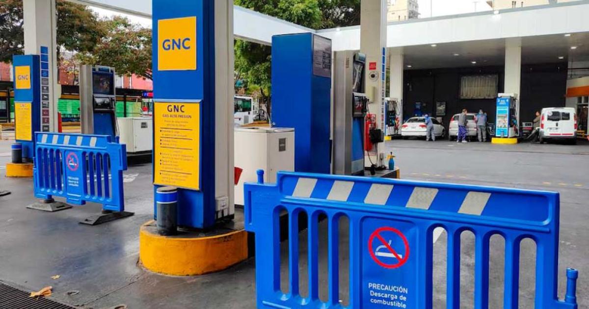 Por el frío disponen cortes a estaciones de GNC