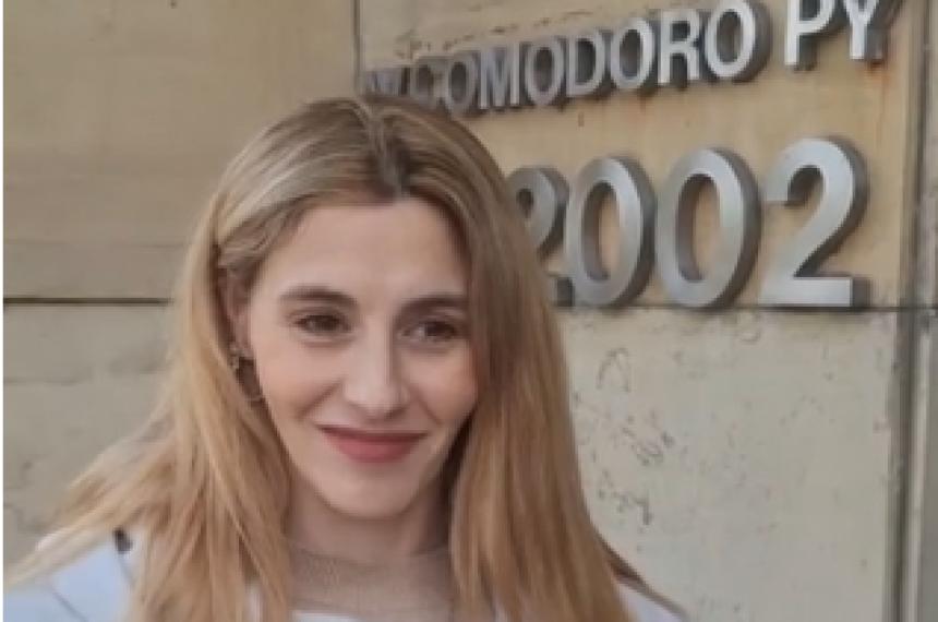 Marcela Pagano se presentó en Comodoro Py para ampliar la denuncia por enriquecimiento ilícito contra Manuel Adorni