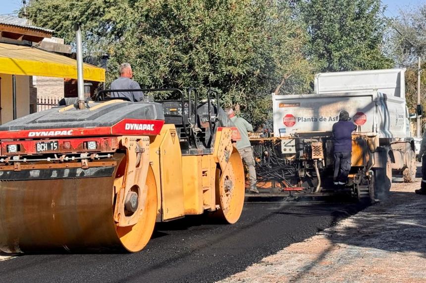 Contin�an las obras en distintos puntos de la ciudad
