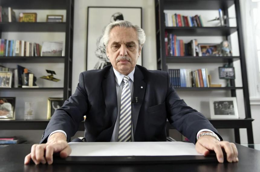 El expresidente Alberto Fern�ndez