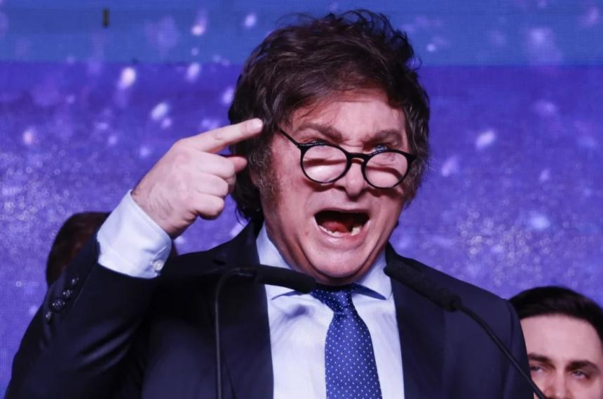 El presidente Javier Milei