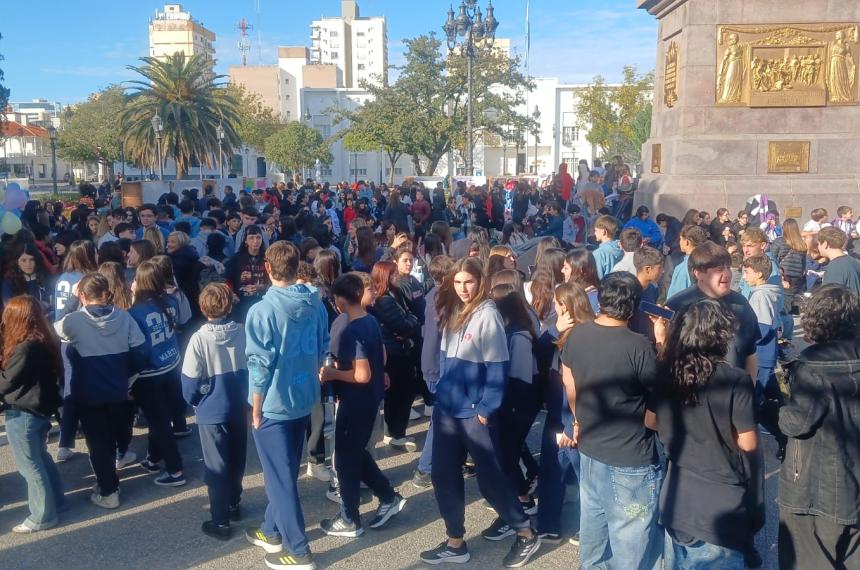 La movilización de este jueves por la mañana