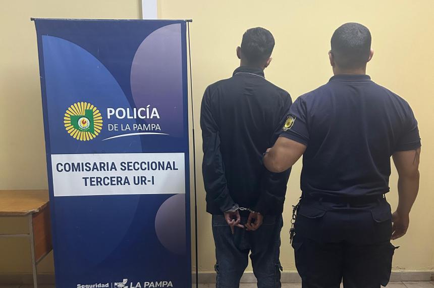 El operativo se realizó este jueves en una propiedad de la calle José Luro