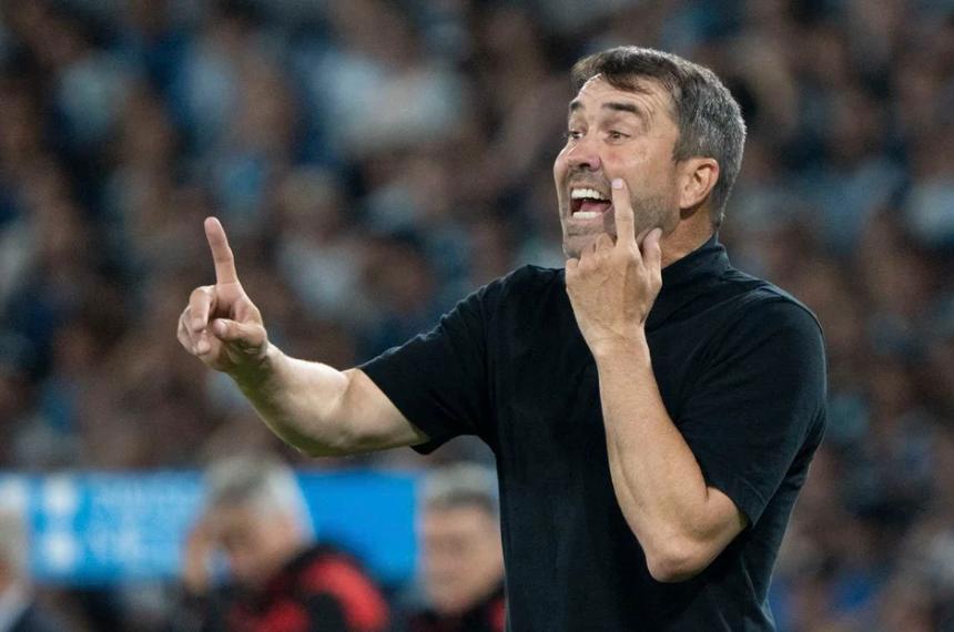 Eduardo Coudet analizó la victoria en Brasil