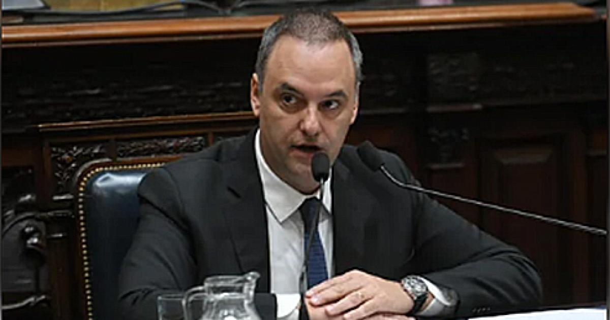 El jefe de Gabinete en la C�mara de Diputados