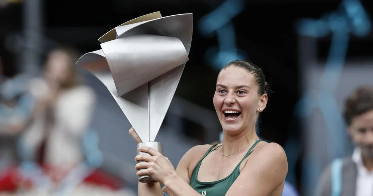 La felicidad de la campeona