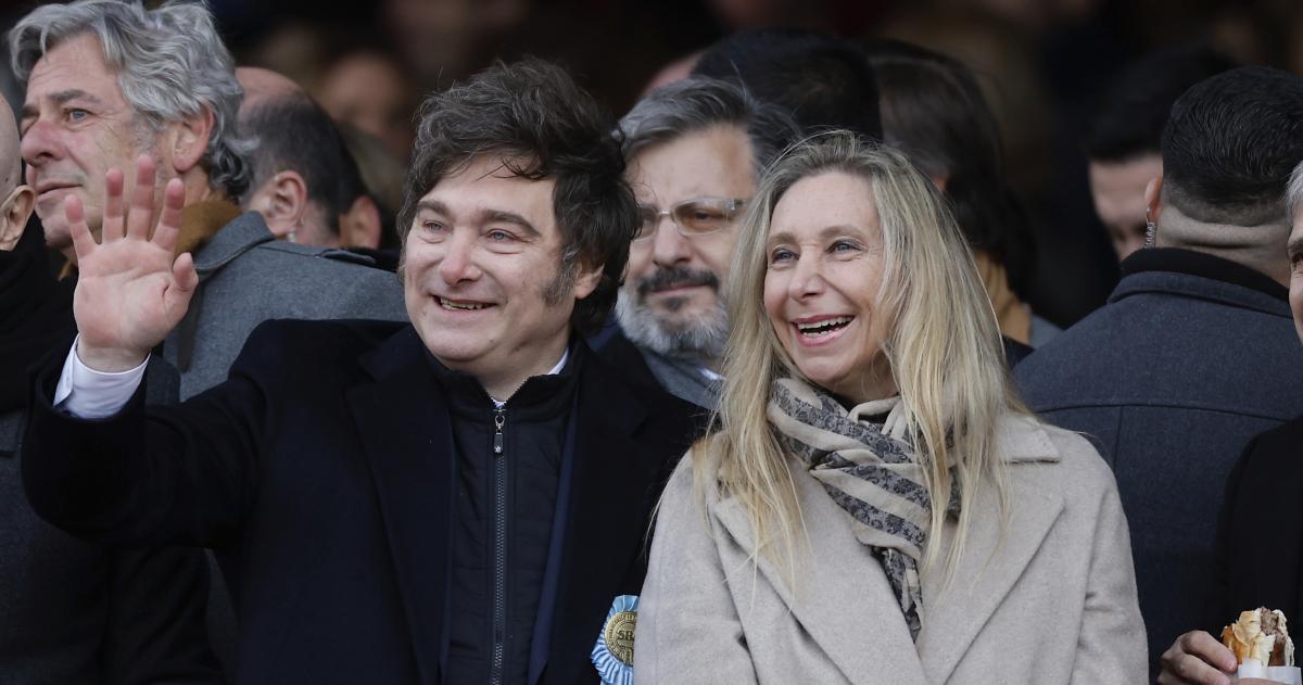 Javier y Karina Milei
