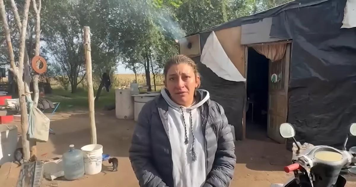Noemí Silva pide una solución para que sus tres hijos vayan a la escuela