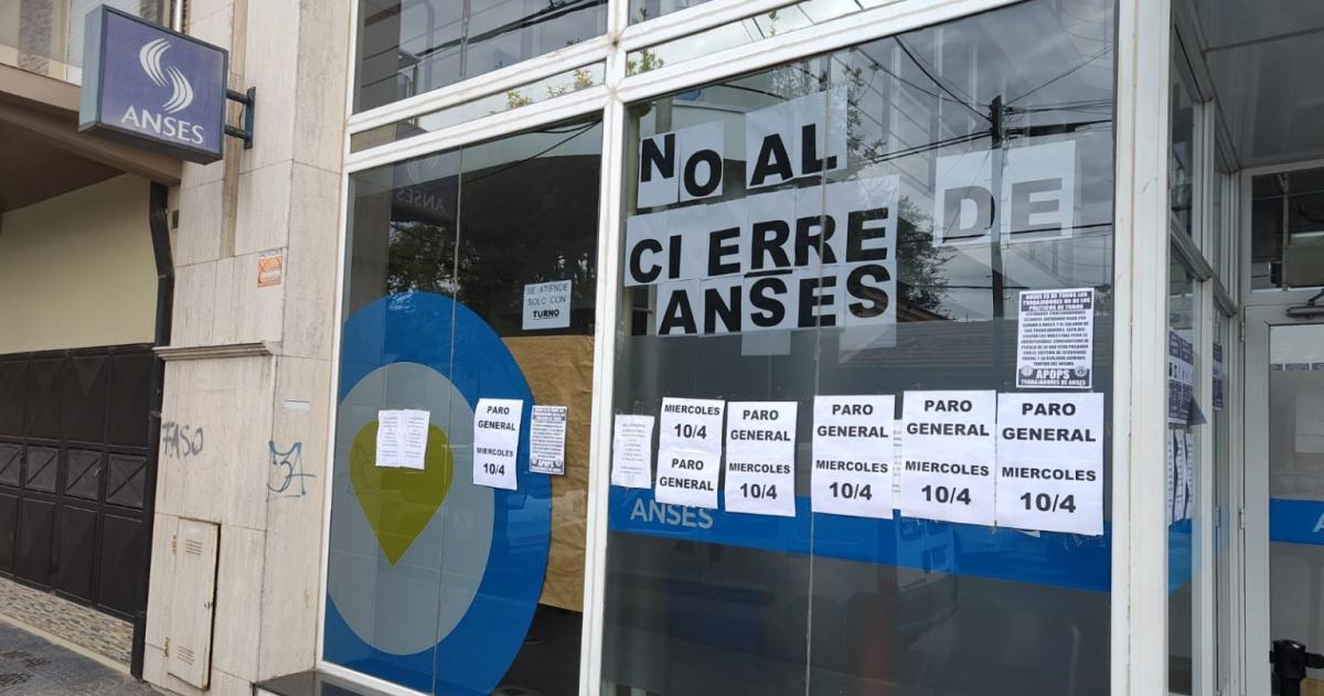 La oficina de ANSES en la provincia sufre los mismos efectos que el organismo a nivel nacional