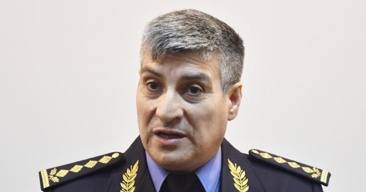 El comisario general Claudio Cano jefe de la Policía de La Pampa