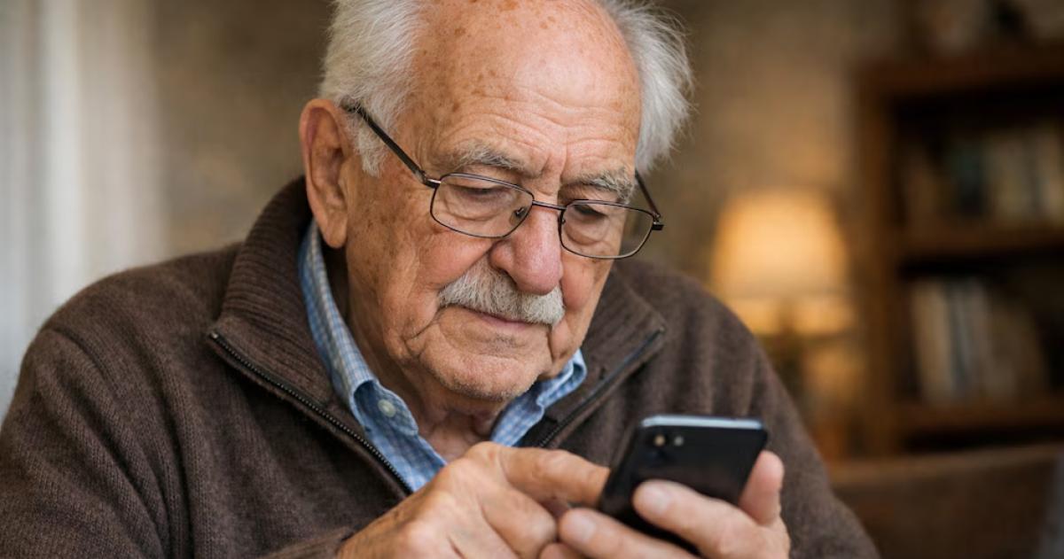 Muchos mayores de 80 años encuentran en el móvil una herramienta clave para la seguridad y la conexión con su entorno