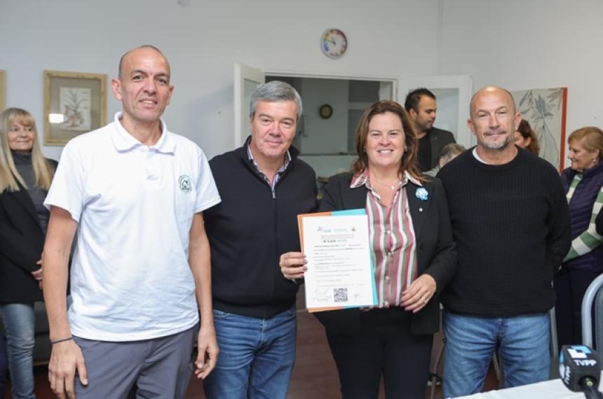 El ministro Alvarez y la intendenta Alonso encabezaron la actividad en el Hogar Don Bosco