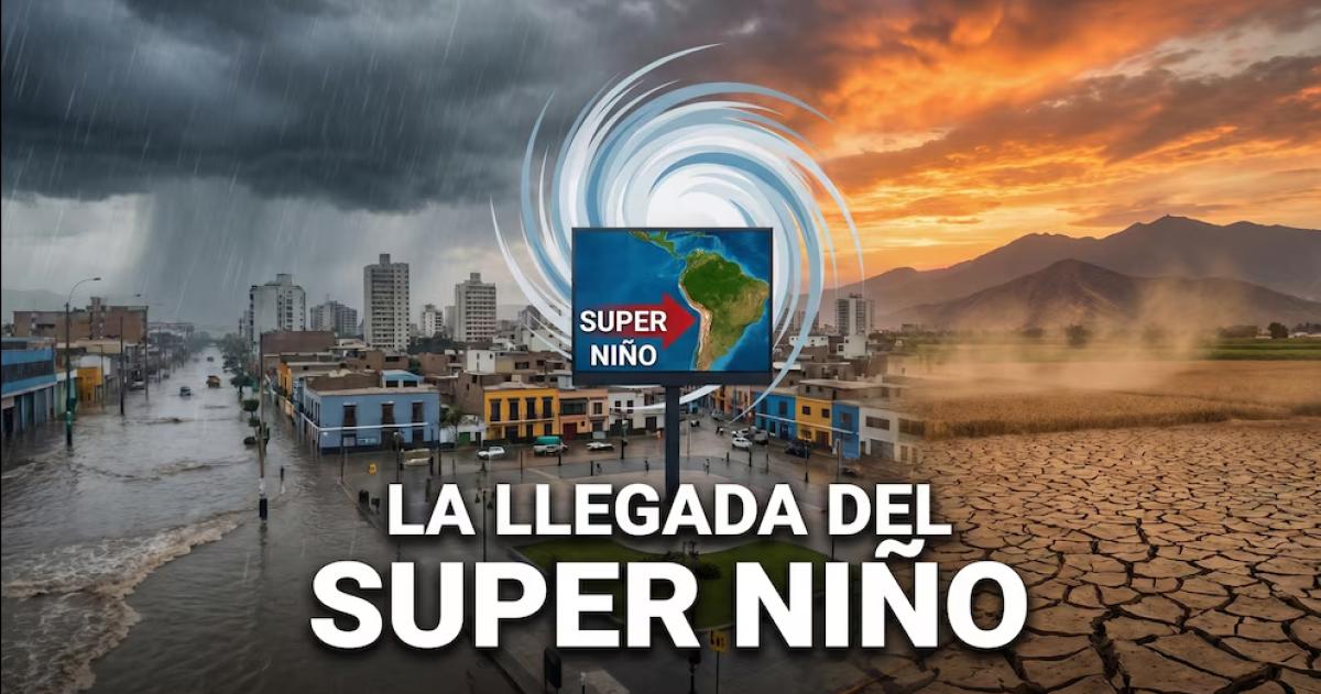 El NOAA y el Centro Europeo de Pronósticos Meteorológicos elevaron la probabilidad de un Super Niño para el �ltimo trimestre de 2026 en el Pacífico central