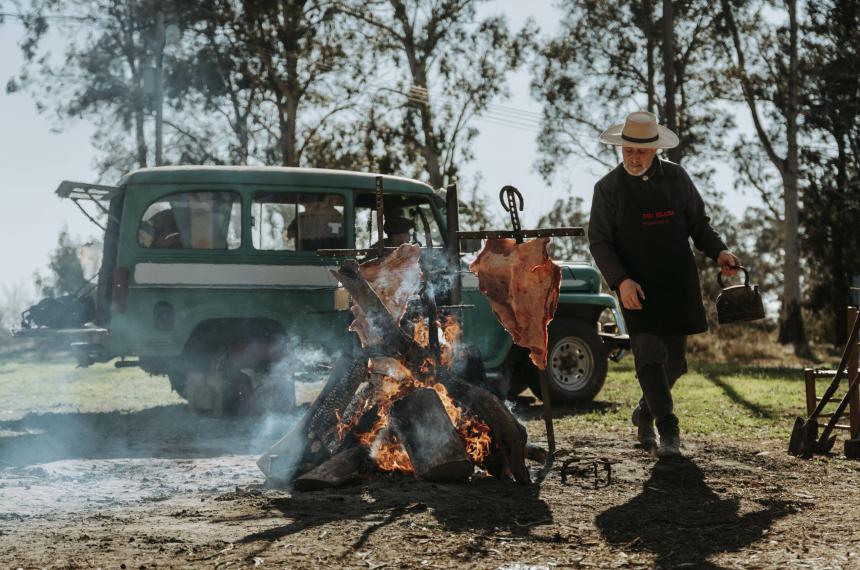 El asador reconoce que el ritual es un espect�culo vistoso