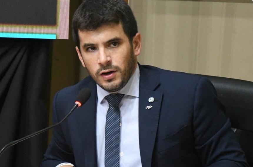 El intendente de Venado Tuerto y presidente de la UCR Leonel Chiarella