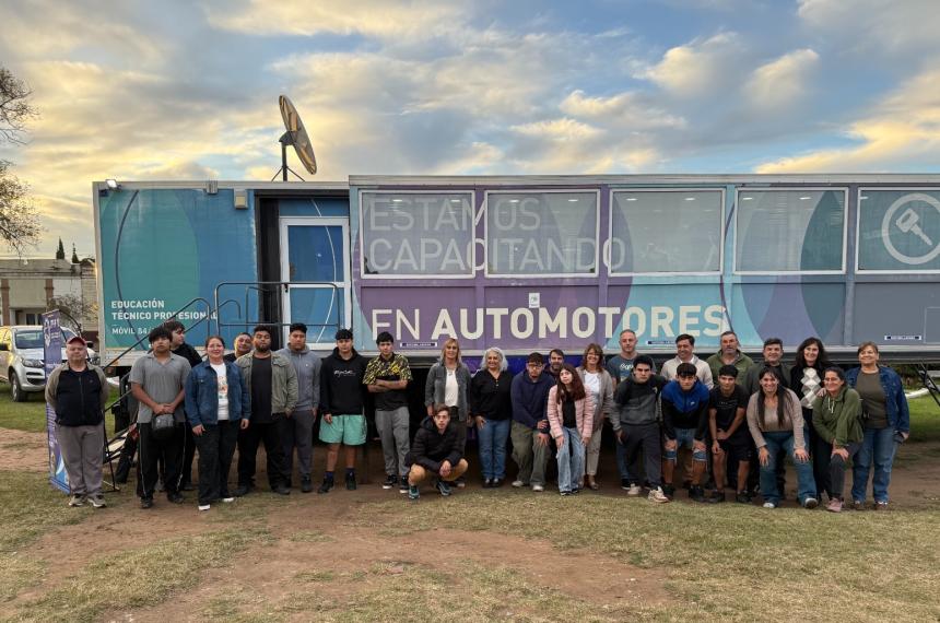 Una de las capacitaciones se realizó en Anguil