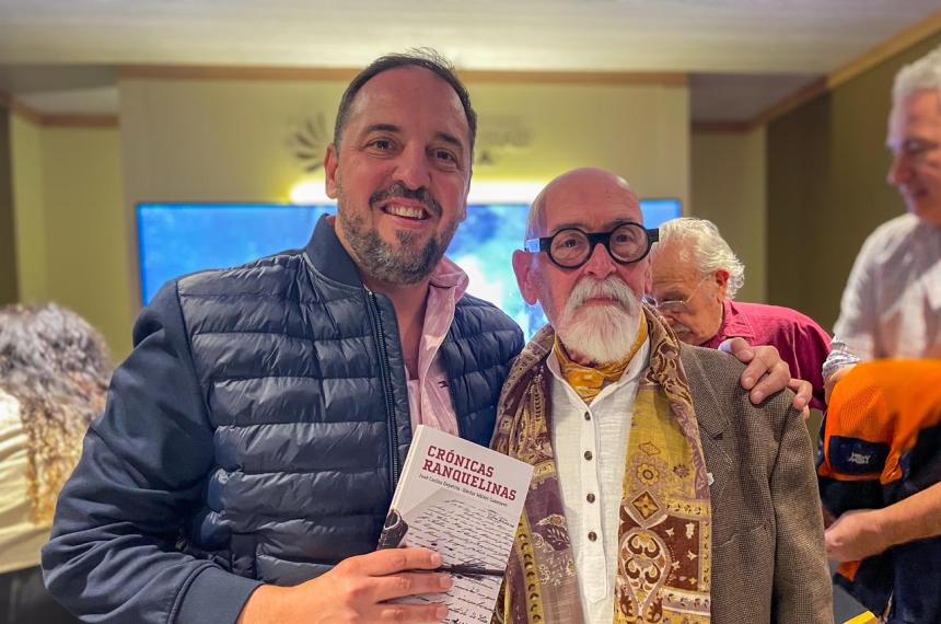 Luciano di N�poli y José Depetris en la Feria del Libro