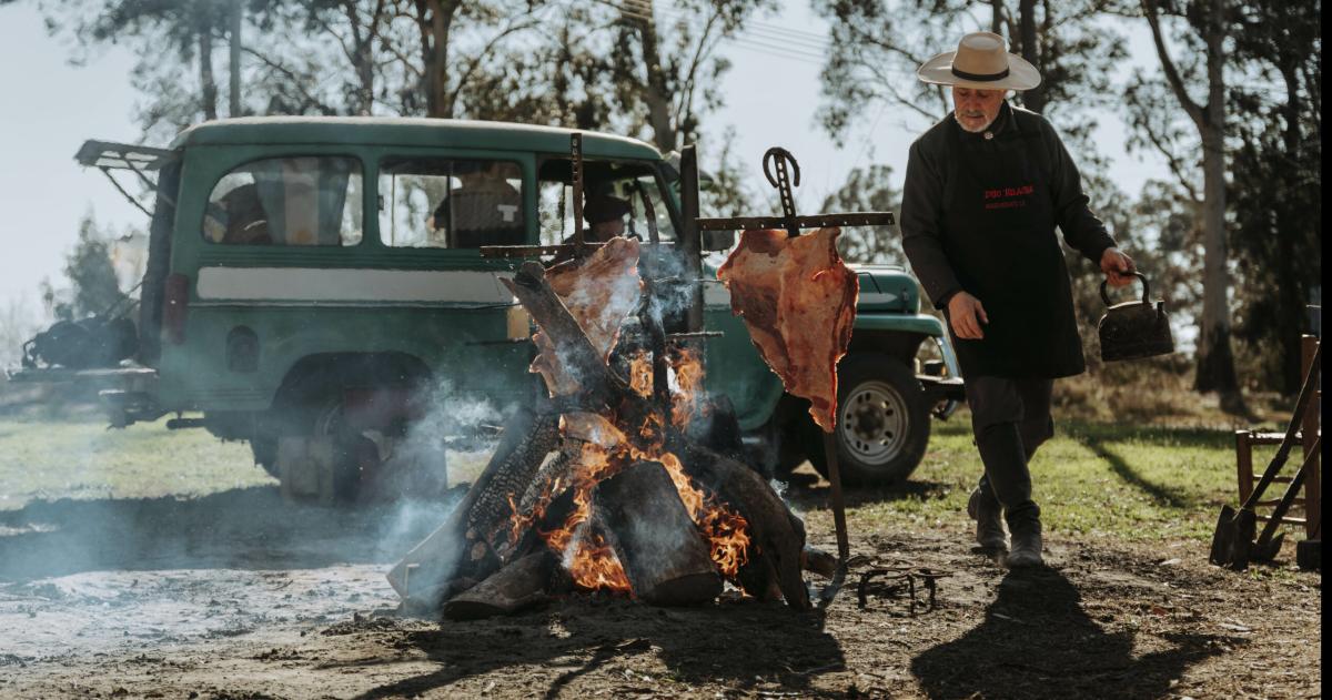 El asador reconoce que el ritual es un espect�culo vistoso