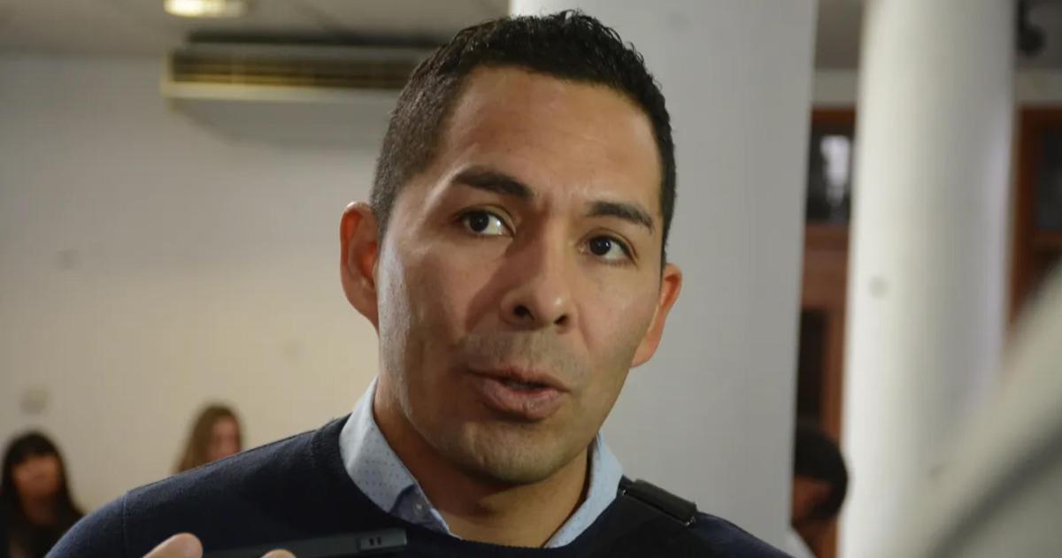 El intendente de 25 de Mayo Leonel Monsalve