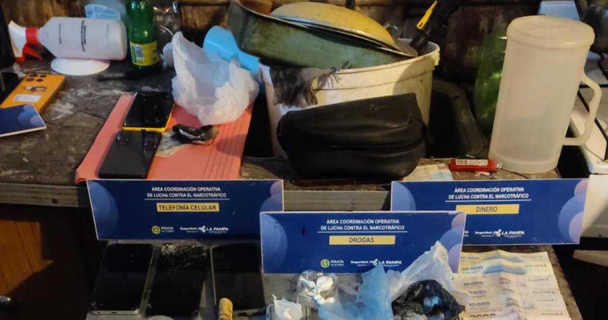 El operativo fue realizado por el Grupo de Redes Urbanas en una vivienda de la localidad