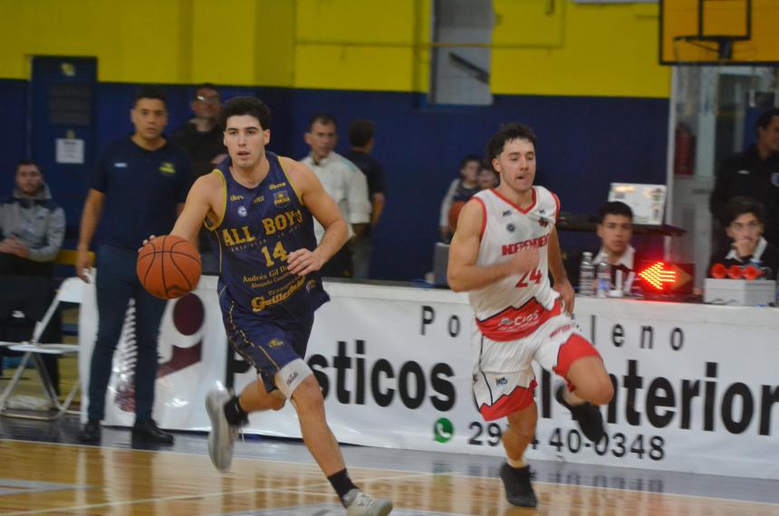 Thiago Dasso volvió a jugar en un muy buen nivel en el triunfo Auriazul sobre Independiente de Tandil