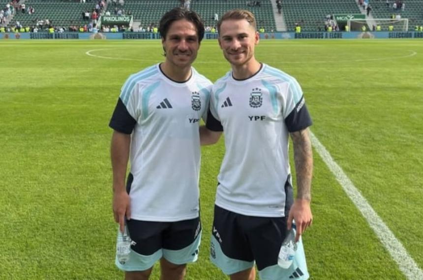 Kevin y Alexis Mac Allister dos pampeanos en la prelista de Scaloni