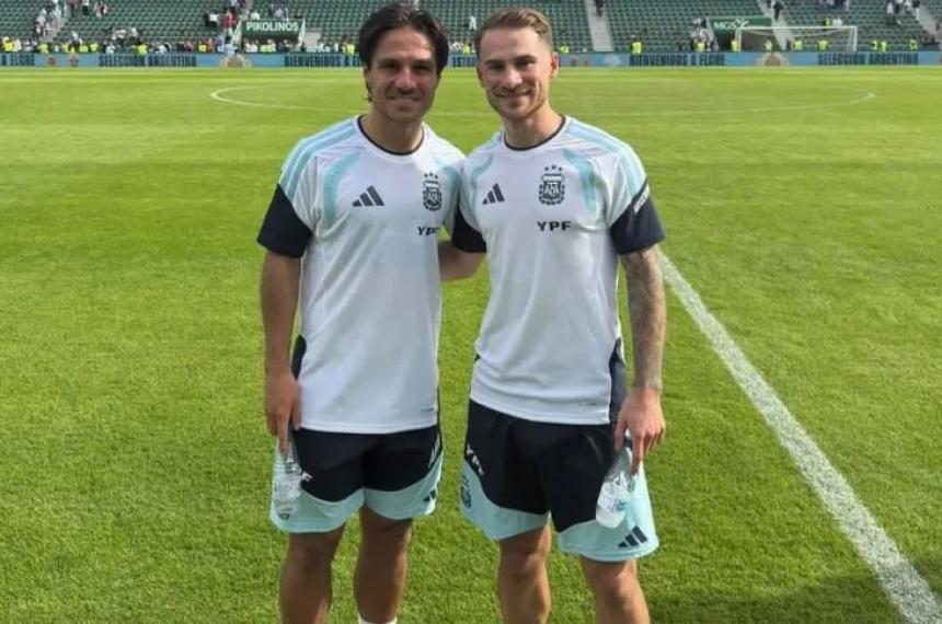 Kevin y Alexis Mac Allister dos pampeanos en la prelista de Scaloni