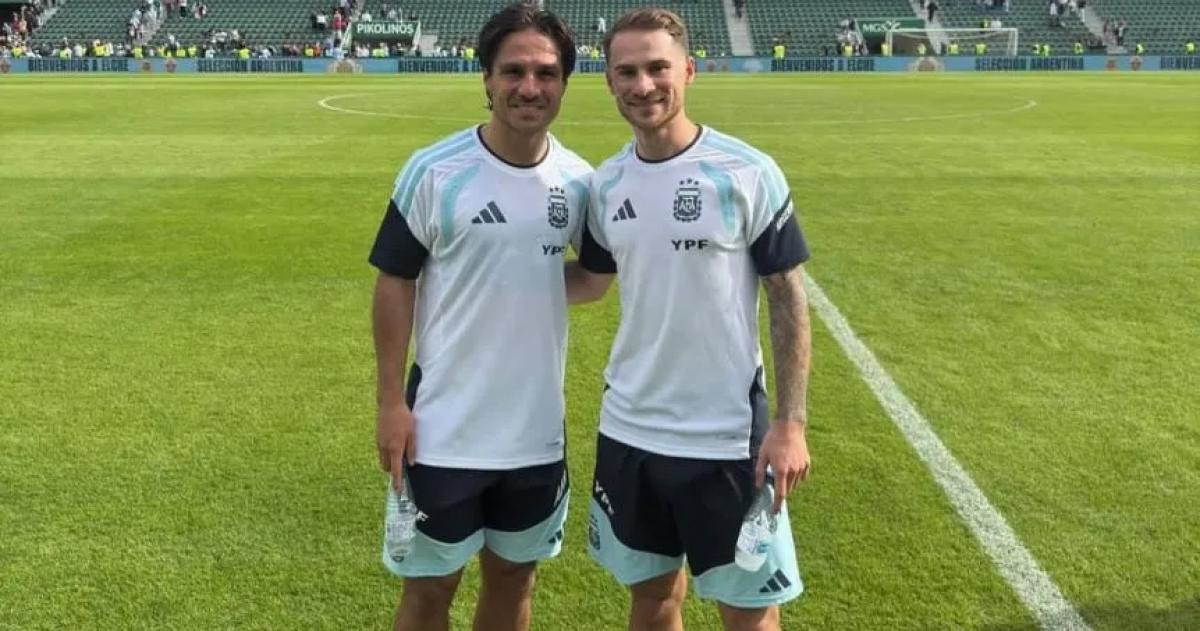 Kevin y Alexis Mac Allister dos pampeanos en la prelista de Scaloni