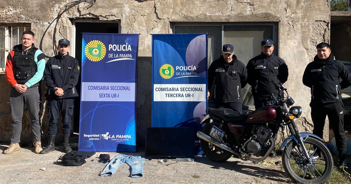 Los elementos fueron recuperados en una vivienda de la calle M�rquez