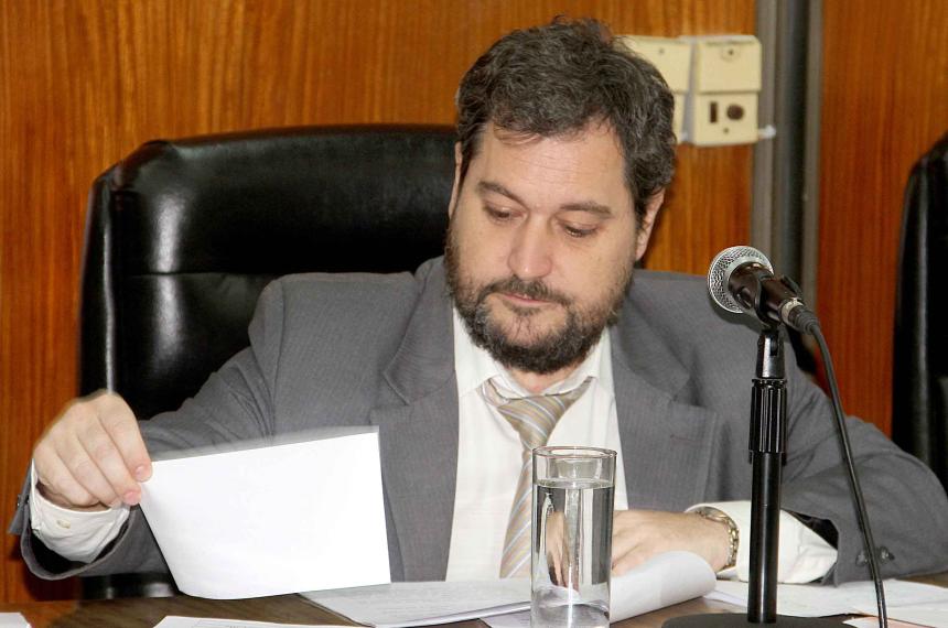 El juez de Control de General Pico Diego Ambrogetti