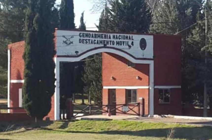 El hecho ocurrió el pasado domingo en el destacamento de General Acha