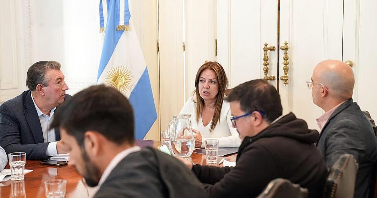La ministra Sandra Pettovello