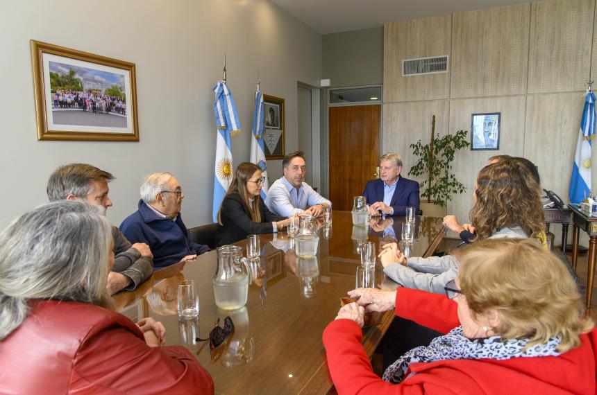 Ziliotto recibió a referentes de organizaciones ambientales