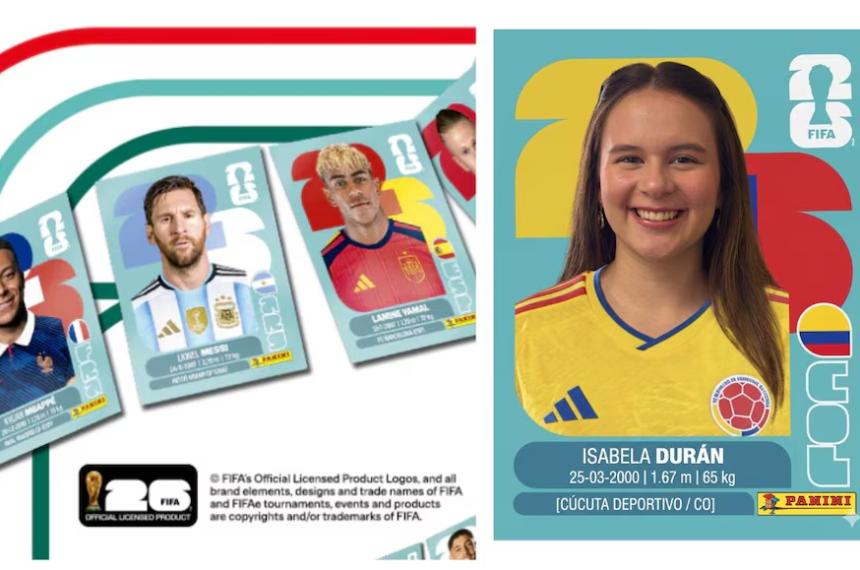 Puedes crear tu propia l�mina del �lbum Panini para la Copa Mundial 2026 con la IA de Google Gemini al estilo de Messi Ronaldo o James Rodríguez