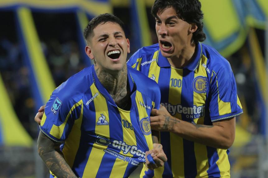 Copetti marcó el segundo gol del Canalla