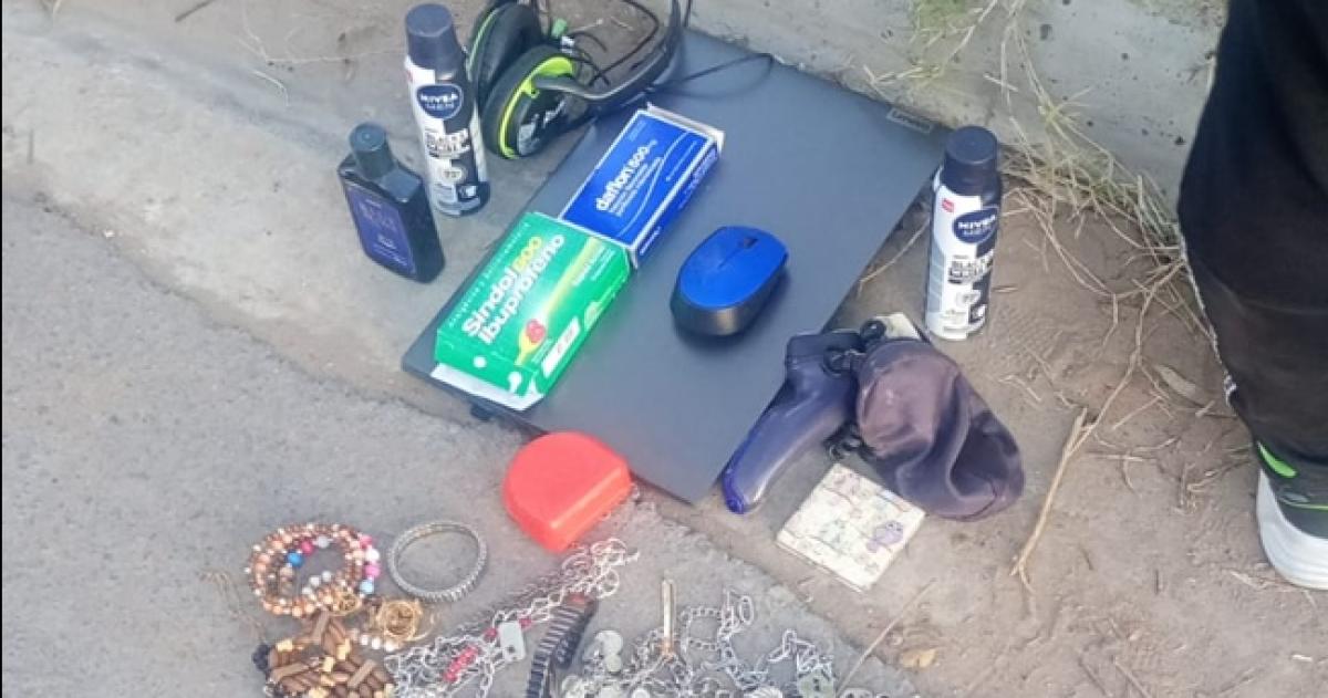 Los elementos sustraídos fueron devueltos a su propietario