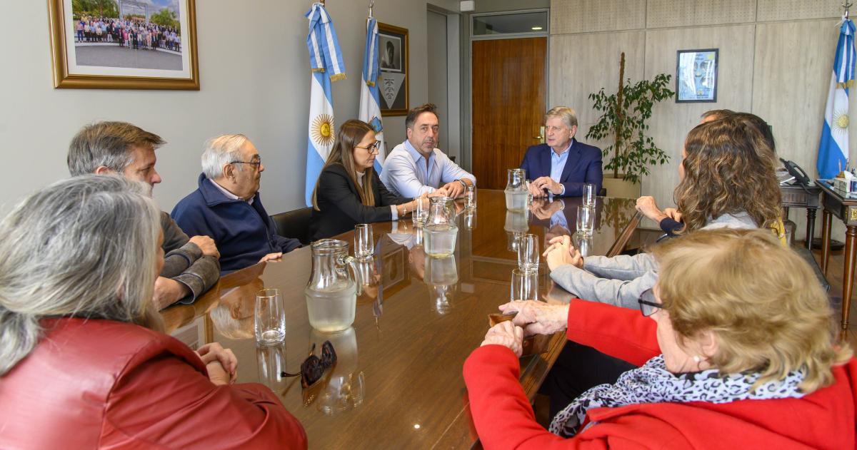 Ziliotto recibió a referentes de organizaciones ambientales