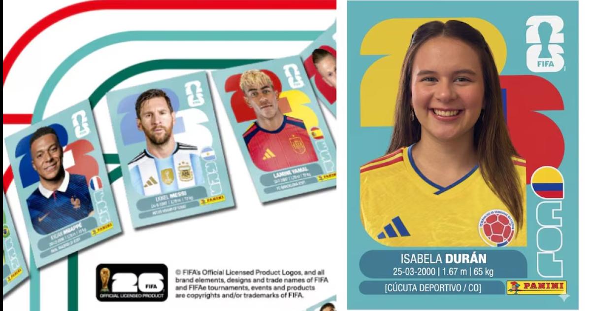 Puedes crear tu propia l�mina del �lbum Panini para la Copa Mundial 2026 con la IA de Google Gemini al estilo de Messi Ronaldo o James Rodríguez