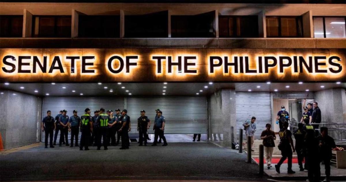 Tensión en el Senado de Filipinas
