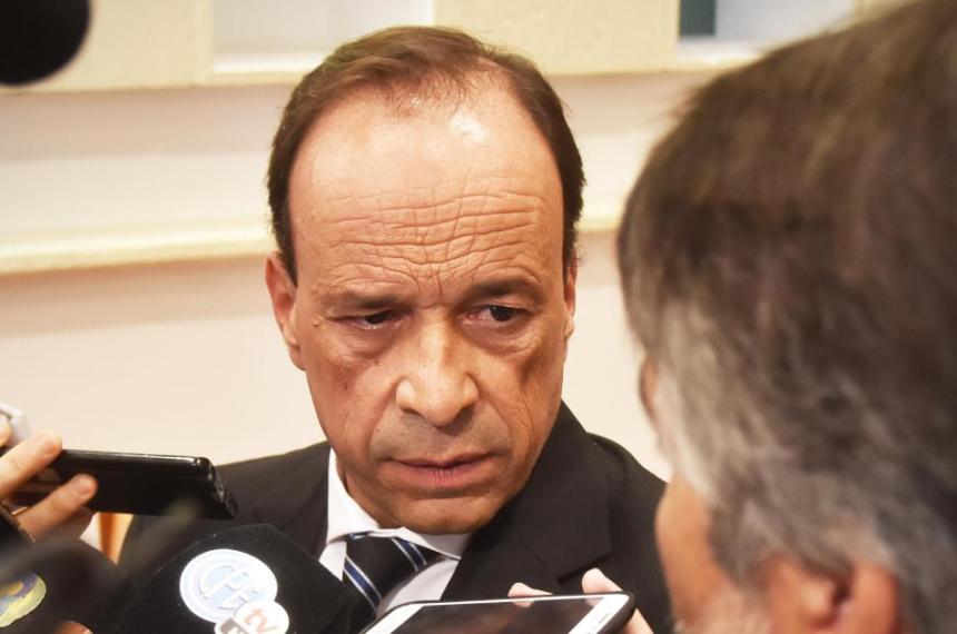 Ministro de Seguridad y Justicia de la provincia Horacio di N�poli